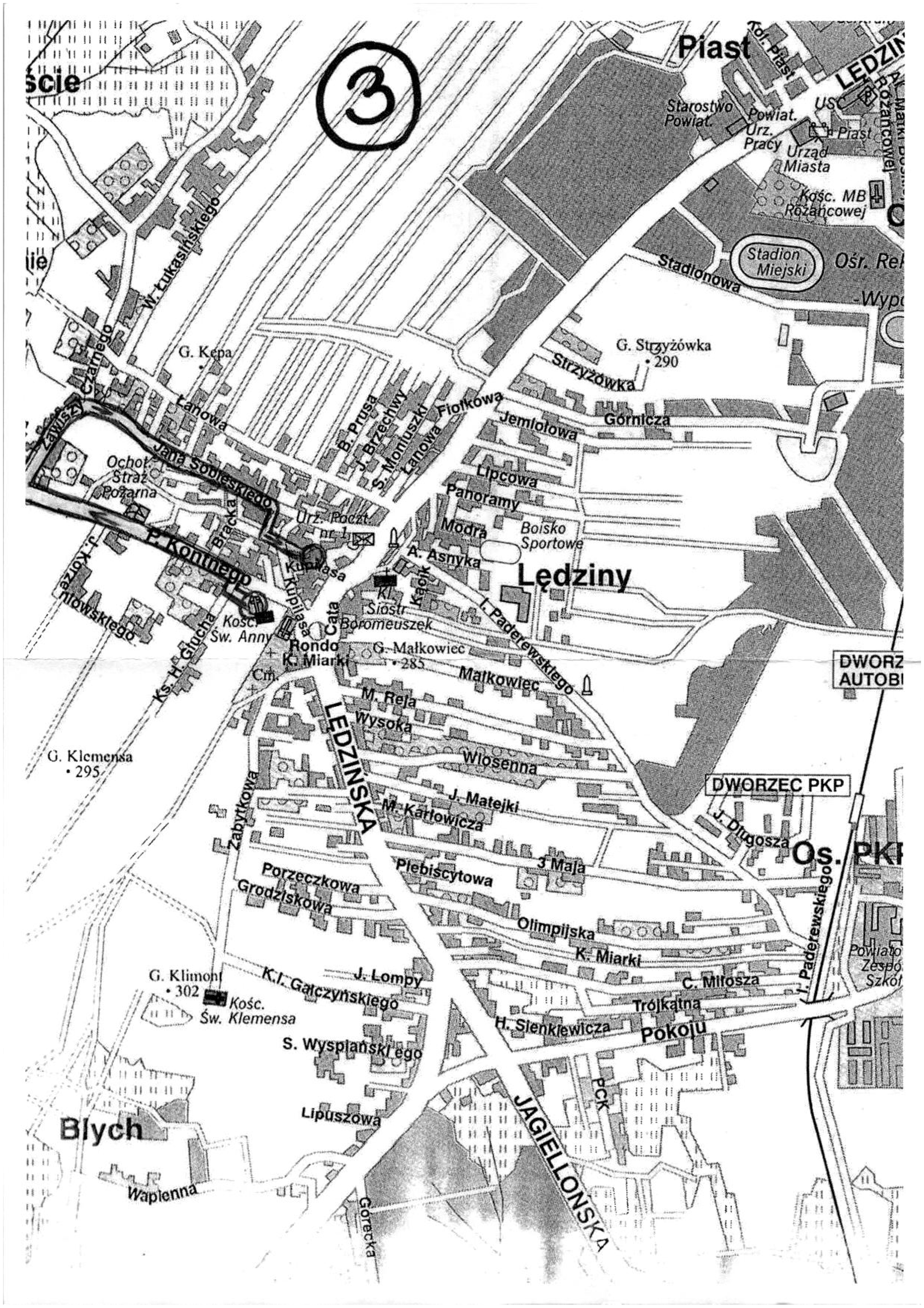 Orszak - Mapa 3