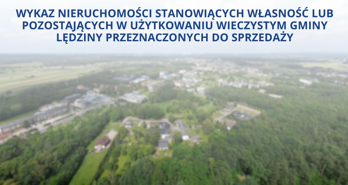Wykaz nieruchomości