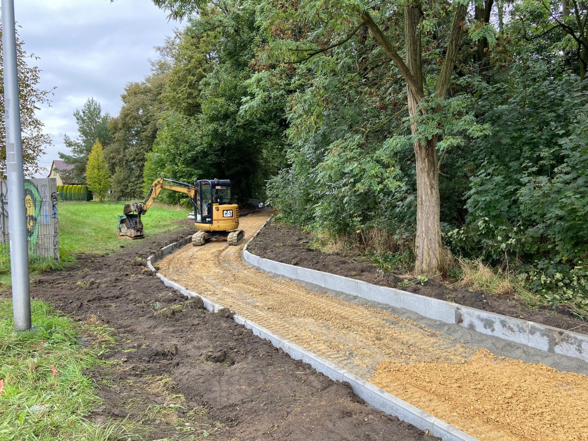 Budowa chodnika od ul. Mickiewicza do parkingu przy ul. Wandy